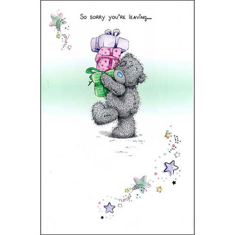 Leaving Me to You Bear Card £2.25